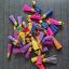 Picture of Mixed colur tassels- Golden Cap
