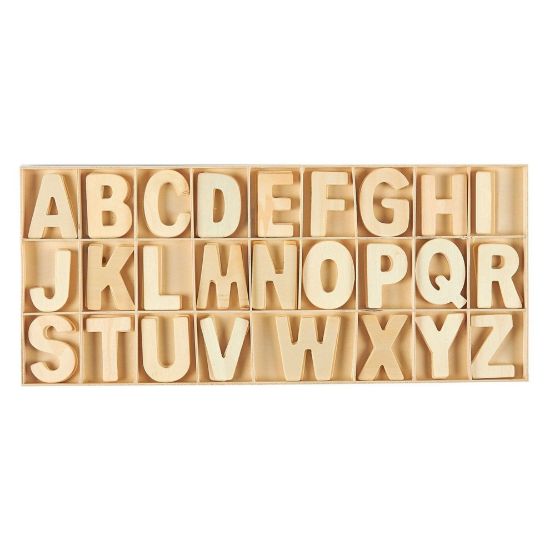 Picture of Wooden Alphabets Large