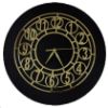 Picture of Golden Acrylic Ring-12 for Clock- With 12" MDF Clock Base