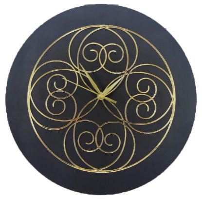 Picture of Golden Acrylic Ring-17 for Clock- With 12" MDF Clock Base