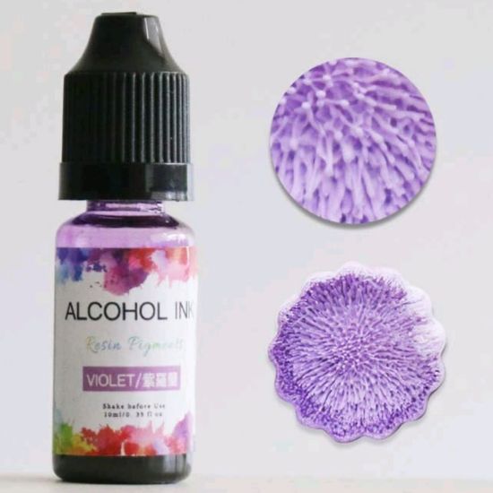 Picture of 3D Alcohol ink - Violet