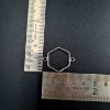 Picture of Brass Bracelet Bezel- Small Silver