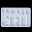 Picture of 12 in 1 Key Design keychains Mould 