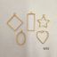Picture of Gold Hollow Bezels set of 5