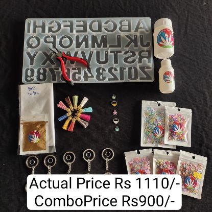 Picture of DIY Keychains Kit- Without Drill Machine