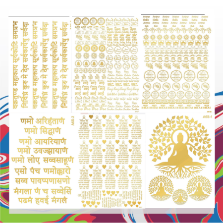 Picture for category Foil embossed stickers