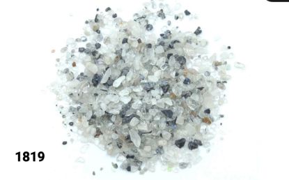 Picture of Black Rutilated Natural stone Granules