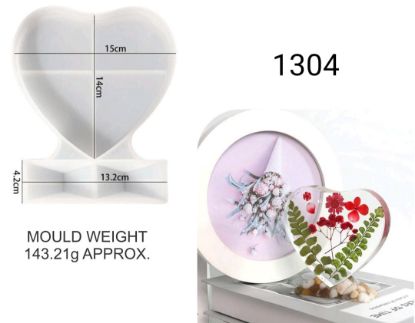 Picture of BIG Heart Photo Frame With Stand Mould