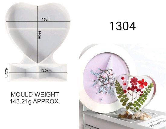 Picture of BIG Heart Photo Frame With Stand Mould