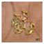 Picture of Lobster claw clasp Hook for chain- Golden 5 Pcs