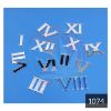 Picture of Acrylic 12 Roman Clock Numbers - Silver - 1 Inch