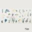 Picture of Transparent Stickers Gold Florals Set of 3 Sheets-1