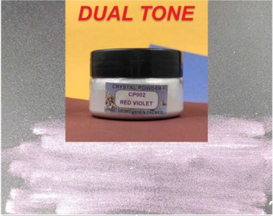 Picture of Two Tone Red Violet Crystal Powder