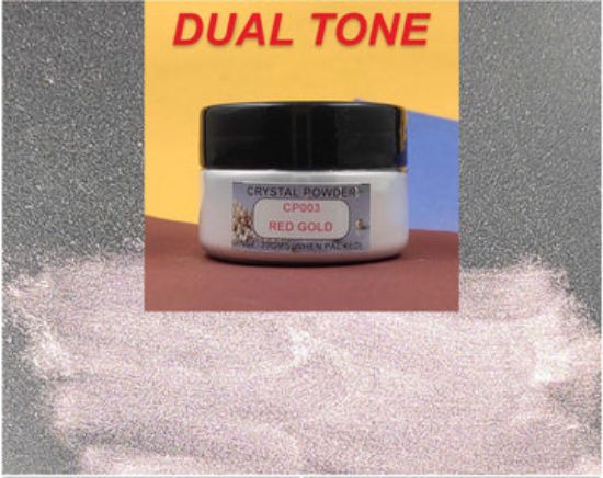Picture of Two Tone Red Gold Crystal Powder