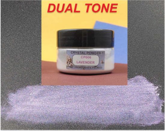 Picture of Two Tone Lavender Crystal Powder