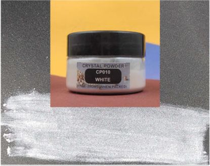 Picture of Two Tone White Crystal Powder