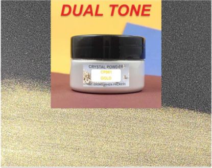 Picture of Two Tone Gold Crystal Powder