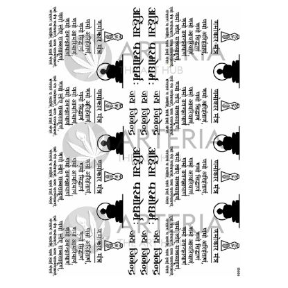 Picture of Insert Sheet- Jain Mantras