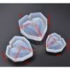 Picture of 2 in 1 Heart Tea Light Holder and Paper weight Set of 3