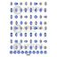 Picture of Insert Sheet- Coloured Evil Eyes 1