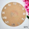 Picture of Acrylic 12 Roman Clock Numbers - Silver - 1 Inch