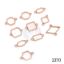 Picture of Small Bracelet Bezel - Rose Gold Pack of 10 