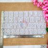 Picture of Pixels Alphabets Mould- Shakers