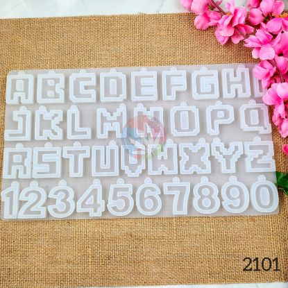Picture of Pixels Alphabets Mould- Shakers