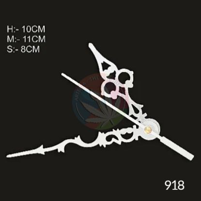 Picture of Designer Clock Hands- Clock Needles  Silver - Medium