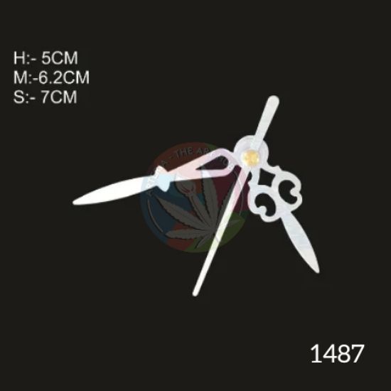 Picture of Maharaja Clock Hands- Clock Needles  Small Silver