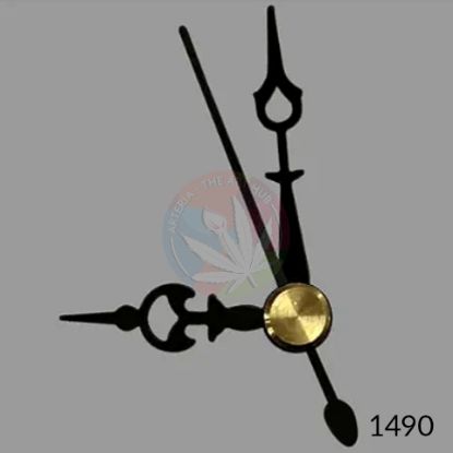 Picture of Designer Clock Hands- Clock Needles  Mini Black