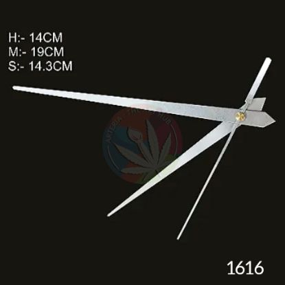 Picture of Plain Clock Hands- Clock Needles - Big - Silver