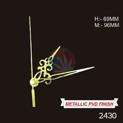 Picture of Designer Clock Hands - clock needles medium golden