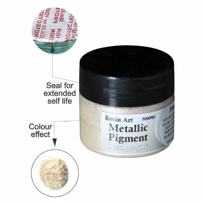 Picture of Champagne Metallic Pigment Paste 