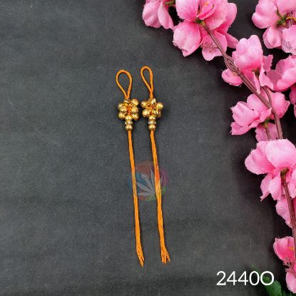 Picture of  Rakhi Thread With Ghunghroo - Orange