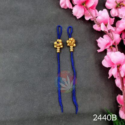 Picture of  Rakhi Thread With Ghunghroo - Blue