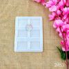 Picture of 6 Cavity agate rectangle rakhi & bracelet mould