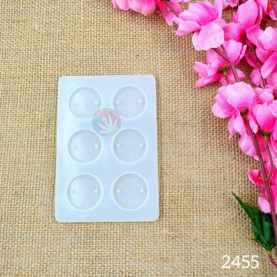 Picture of 6 Cavity round rakhi & bracelet mould 