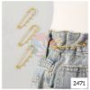 Picture of Safety Pin Brooch - golden [4pc]