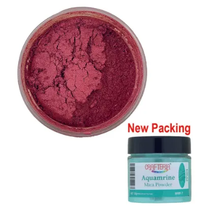 Picture of Satin Red Pearl Mica Powder