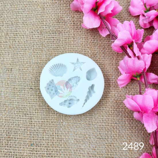 Picture of 7 Cavity Sea Creatures Handmade Mould