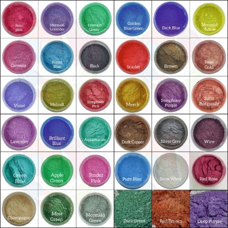 Picture for category Mica Powder Pigments